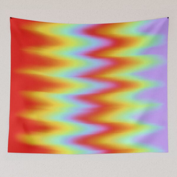 Item preview, Rainbow Tie Dye Zigzag Blended Pattern, made by EndlessEmporium  designed and sold by EndlessEmporium.
