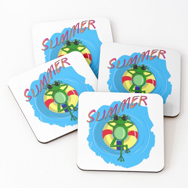 Item preview, Frog At The Beach designed and sold by Demna-S.
