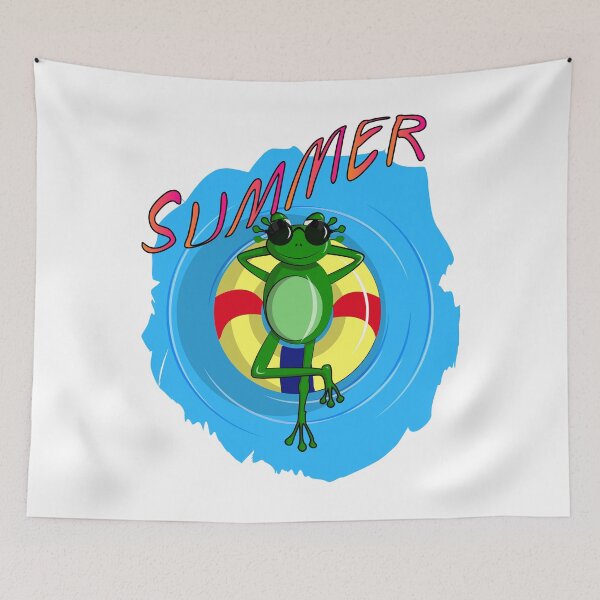 Item preview, Frog At The Beach designed and sold by Demna-S.