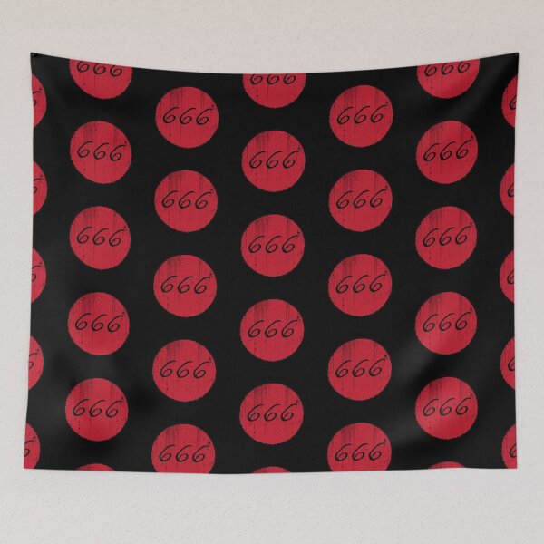 Item preview, 666 symbol designed and sold by MarbleFoxDesign.