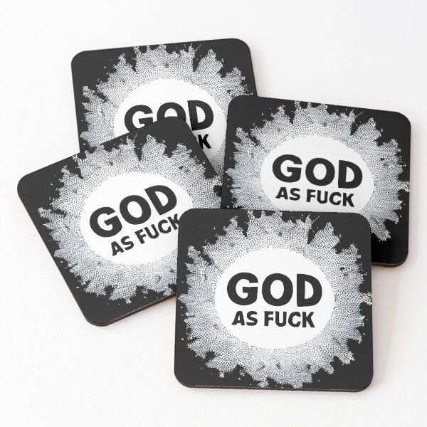 Item preview, God As Fuck designed and sold by PlacidHinds.