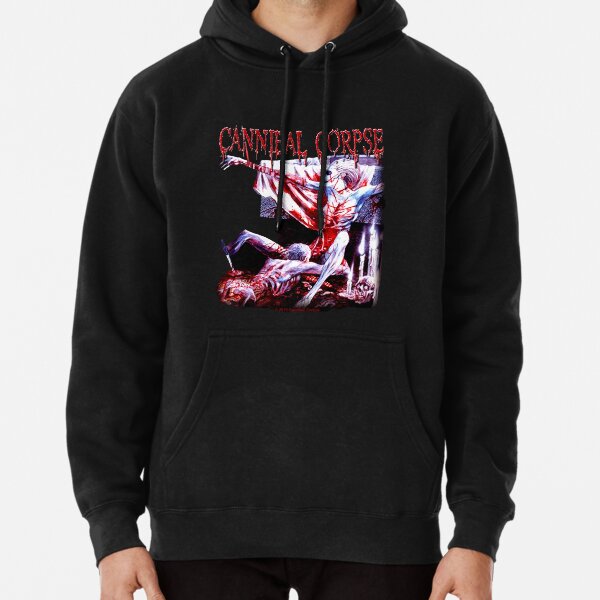 Cannibal Corpse Rock T-Shirt Black Heavy Metal Pullover Hoodie