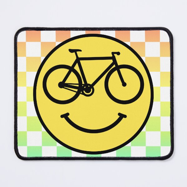Item preview, Happy Bicycle Smiley Face designed and sold by pablomendoza.