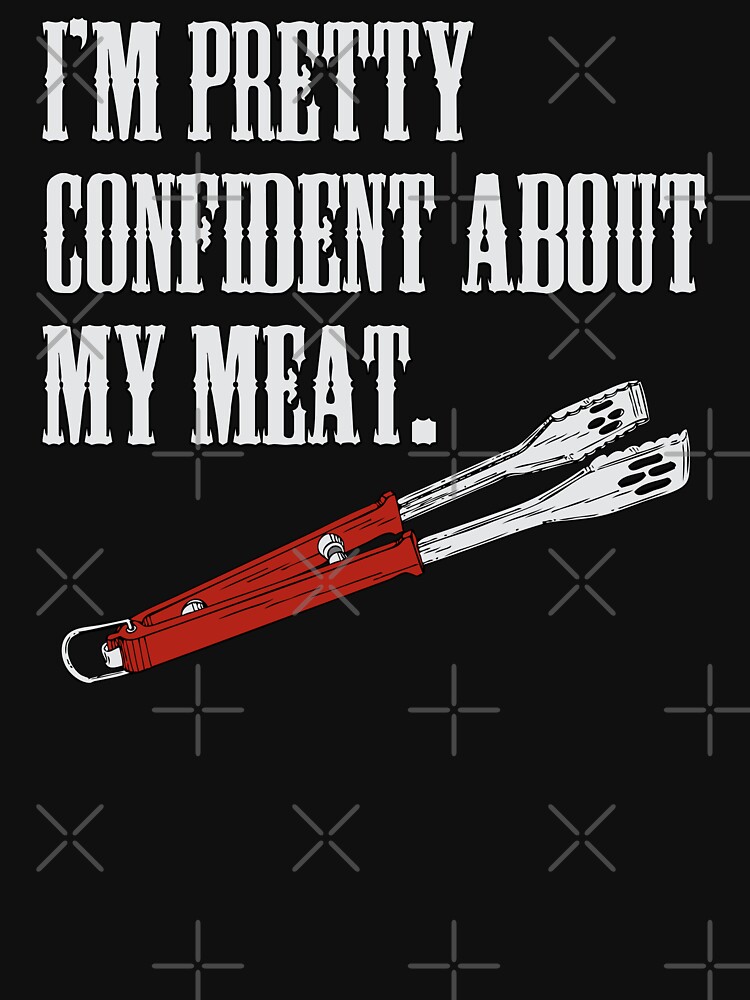 Thumbnail 7 of 7, Essential T-Shirt, BBQ - Meat Confidence designed and sold by BrandonEstes.