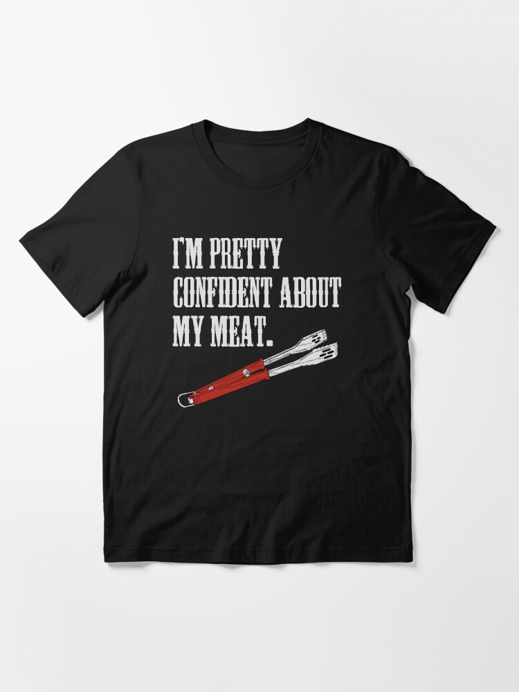Thumbnail 3 of 7, Essential T-Shirt, BBQ - Meat Confidence designed and sold by BrandonEstes.