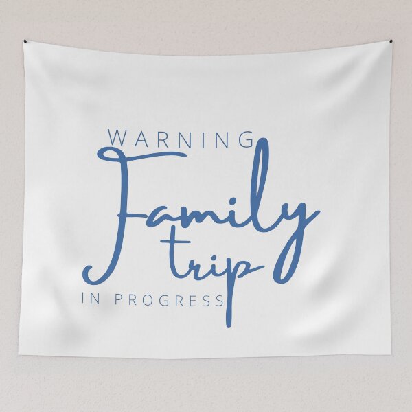 Item preview, Warning Family Trip In Progress   , Family Trip , Vacation Girls Party, Party , Family Trip Family Vacation designed and sold by Alexa5454.