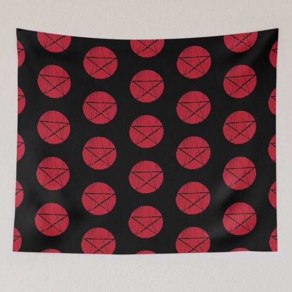 Item preview, Pentagram circle designed and sold by MarbleFoxDesign.