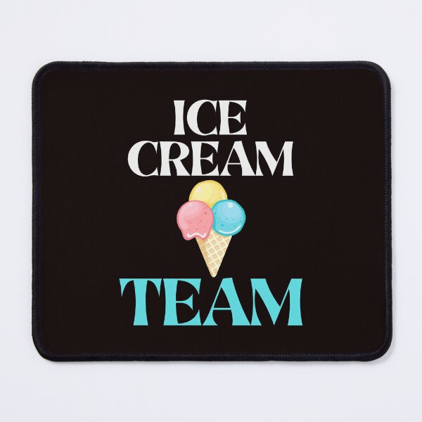 Artikelvorschau, Funny Ice Cream Team Scoop Cones Eating Love Ice Cream entworfen und verkauft von MagicSD Designs.