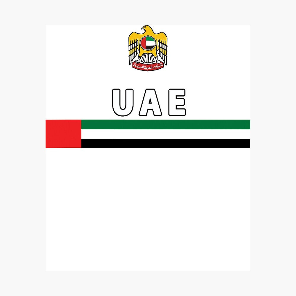 United Arab Emirates UAE Soccer Jersey Style Design Lightweight Hoodie for  Sale by merchhost