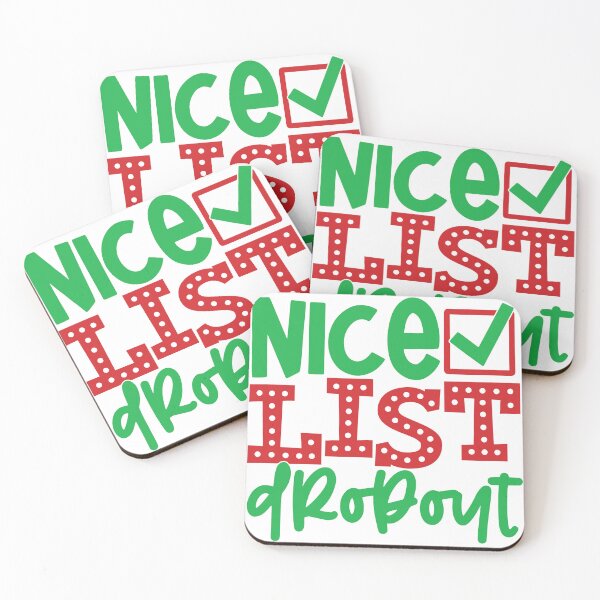 Item preview, Letter Nice list Dropout designed and sold by HdanRDesign.