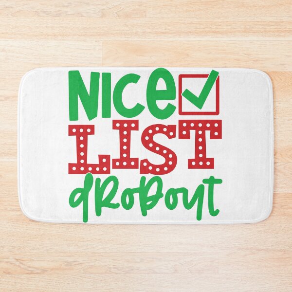 Item preview, Letter Nice list Dropout designed and sold by HdanRDesign.