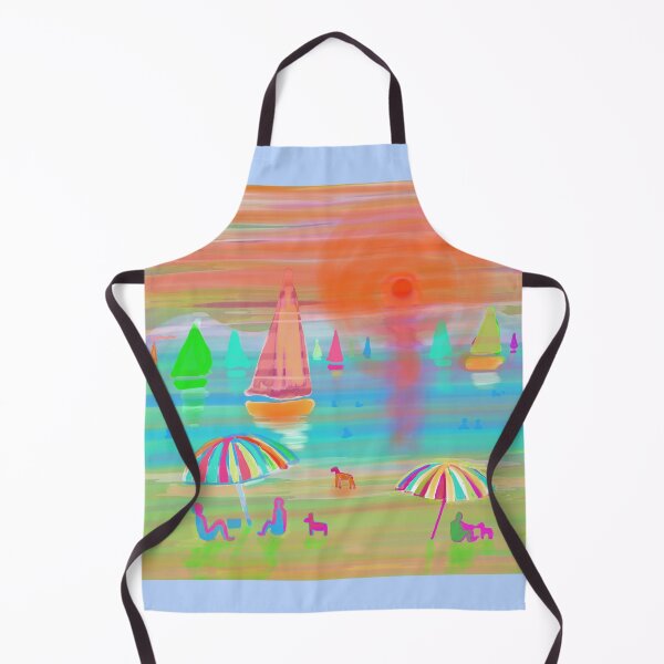 Item preview, Sunset Holiday Beach Scene designed and sold by PeckoBird.