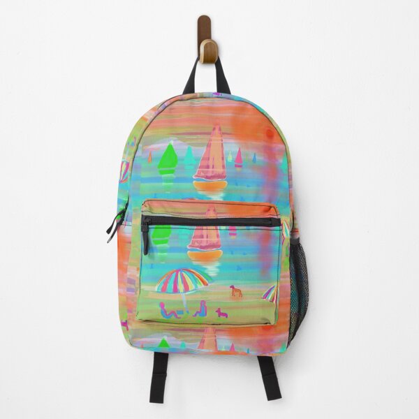 Item preview, Sunset Holiday Beach Scene designed and sold by PeckoBird.