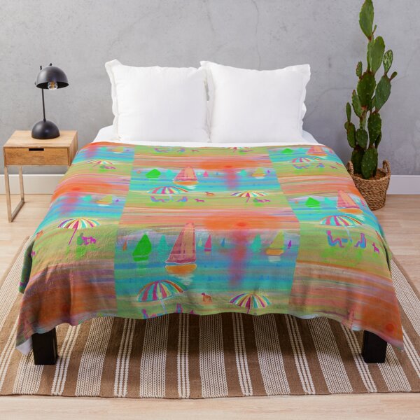 Item preview, Sunset Holiday Beach Scene designed and sold by PeckoBird.