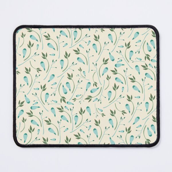 Item preview, Botanical Flower Buds Pattern designed and sold by WalkSimplyArt.