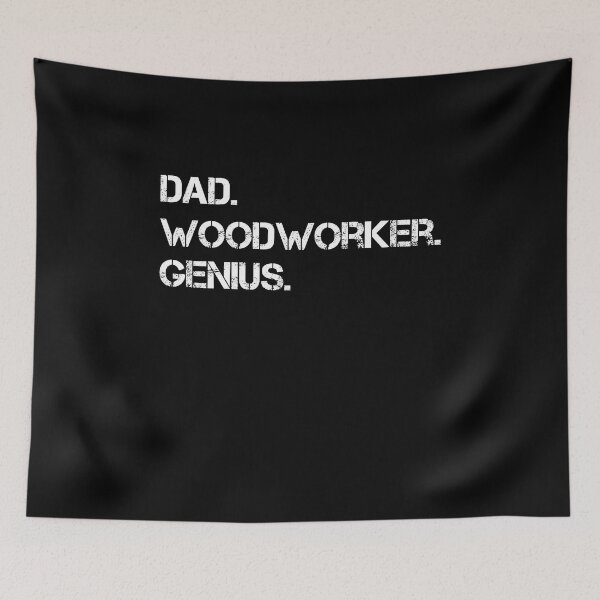 Aperçu de l'œuvre Dad Woodworker Genius créée et vendue par rachidhaz.