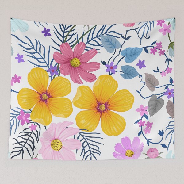 Artikelvorschau, Yellow Pink Flower entworfen und verkauft von EIMgraphic.