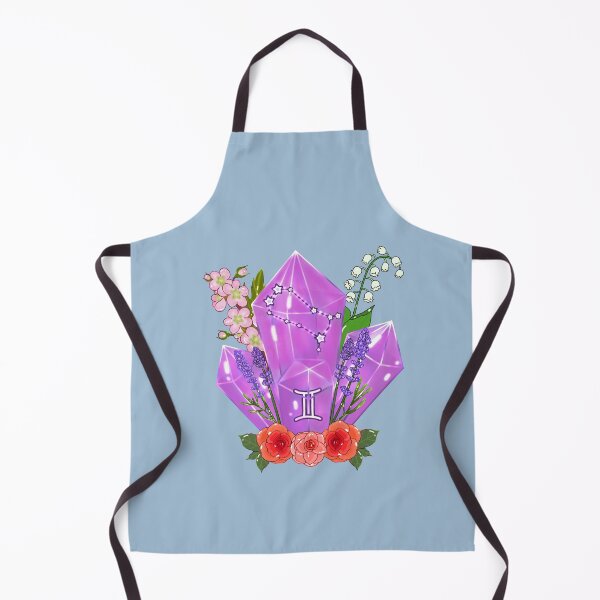 Item preview, Gemini zodiac crystal design. designed and sold by Pattern Petals.