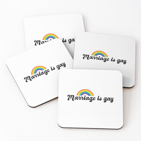 Item preview, Marriage is Gay designed and sold by Belcordi.