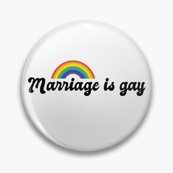 Item preview, Marriage is Gay designed and sold by Belcordi.