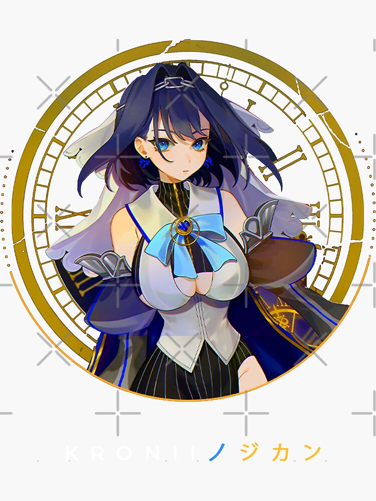 "Ouro Kroni Beauty Anime" Sticker for Sale by assyoura | Redbubble