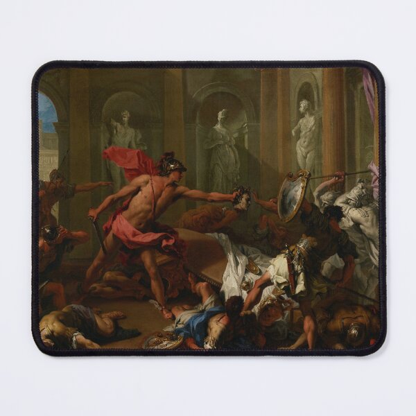 Item preview, Perseus Confronting Phineus with the Head of Medusa | Sebastiano Ricci | 1710 Renaissance Greek Mythology Art designed and sold by CJET.