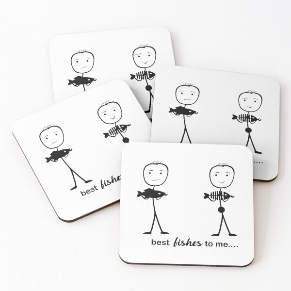 Item preview, before and after eating fish  designed and sold by Y2AA.