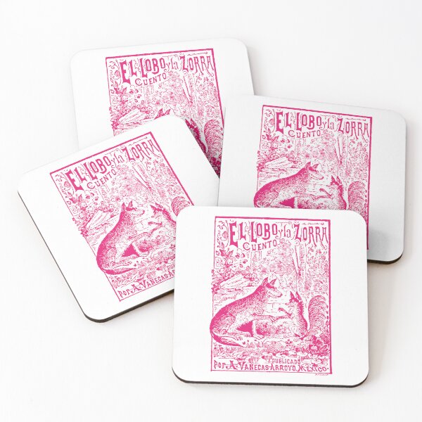 Item preview, Wolf and the Fox Mexican Art Print designed and sold by AndyTats.