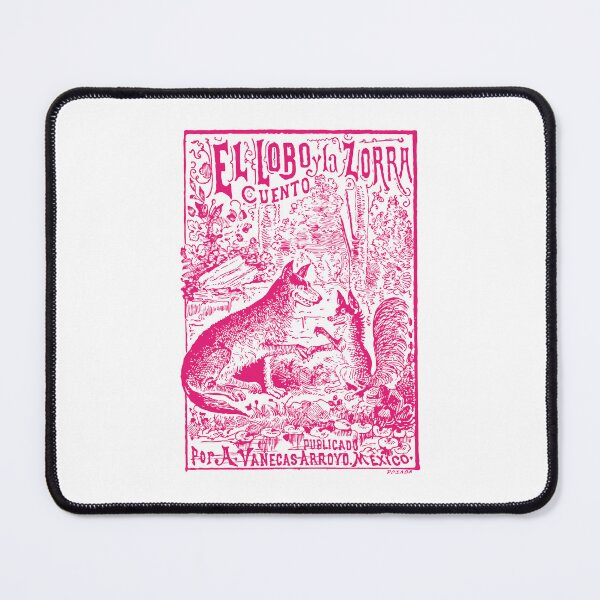 Item preview, Wolf and the Fox Mexican Art Print designed and sold by AndyTats.