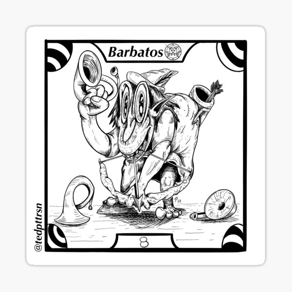 #8 - Barbatos Sticker