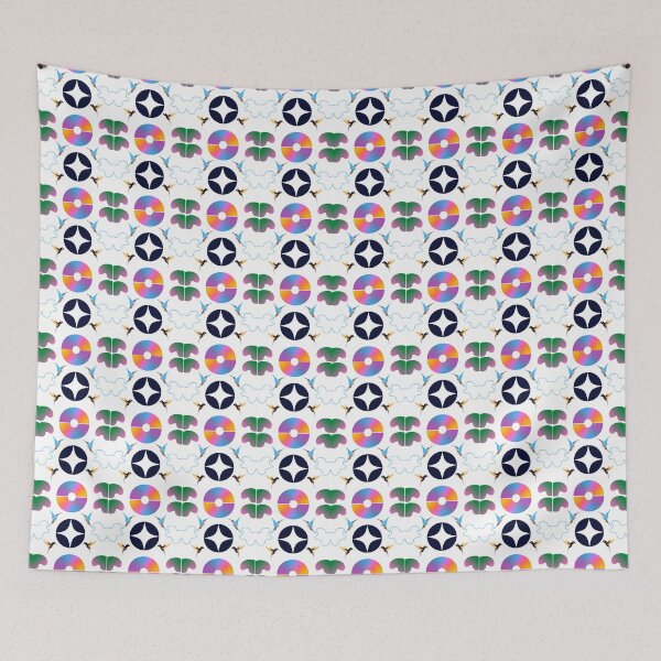 Artikelvorschau, Colorful Birds pattern entworfen und verkauft von Gracefashionark.