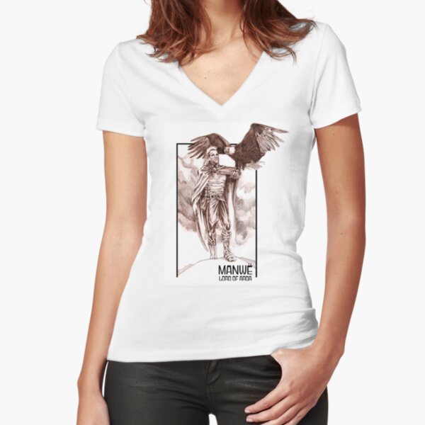 Fitted V-Neck T-Shirt