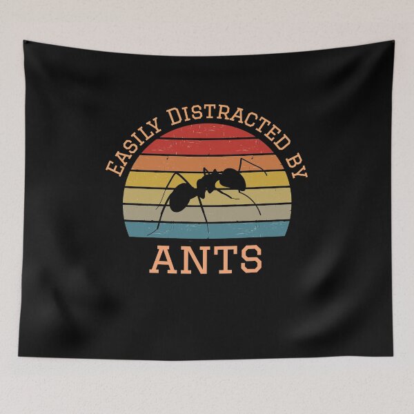 Item preview, easily distracted by ants designed and sold by StylishhCat.