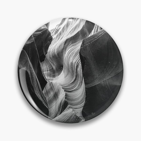 Item preview, Black and white shot of sandstone formations Lower Antelope Canyon designed and sold by Chris-Thodd.