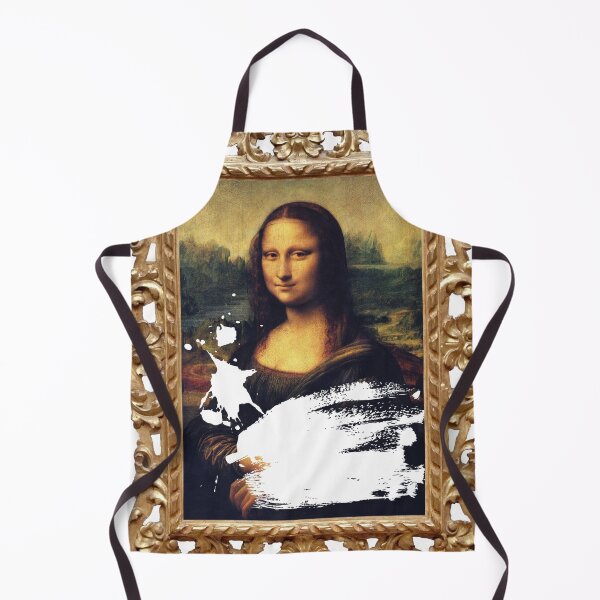 Item preview, Mona Lisa Cake Attack - Mona Lisa Cake Incident with golden Frame designed and sold by AmphoraGhost.