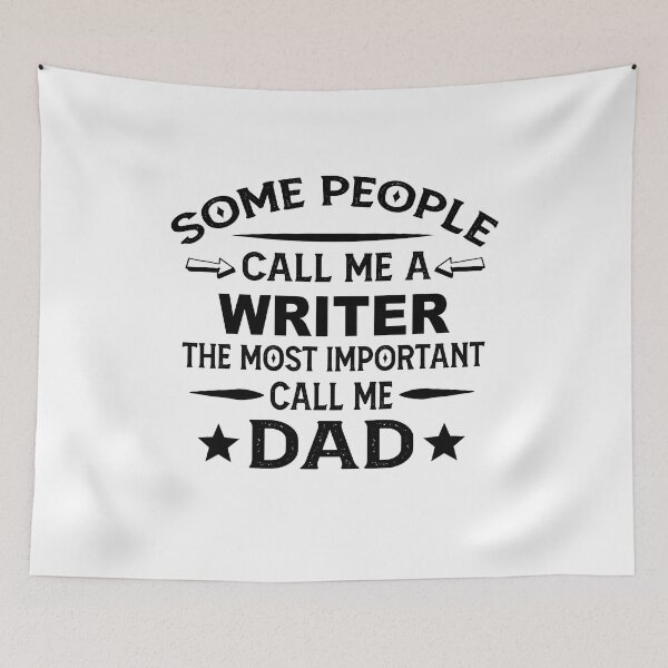 Item preview, writer Father Dad T-shirt gift for father's Day writer Dad Father's Day, writer Dad Hudband Christmas Gift designed and sold by xlnv.