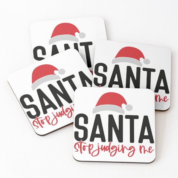 Item preview, Santa Stop Judging Me designed and sold by HdanRDesign.