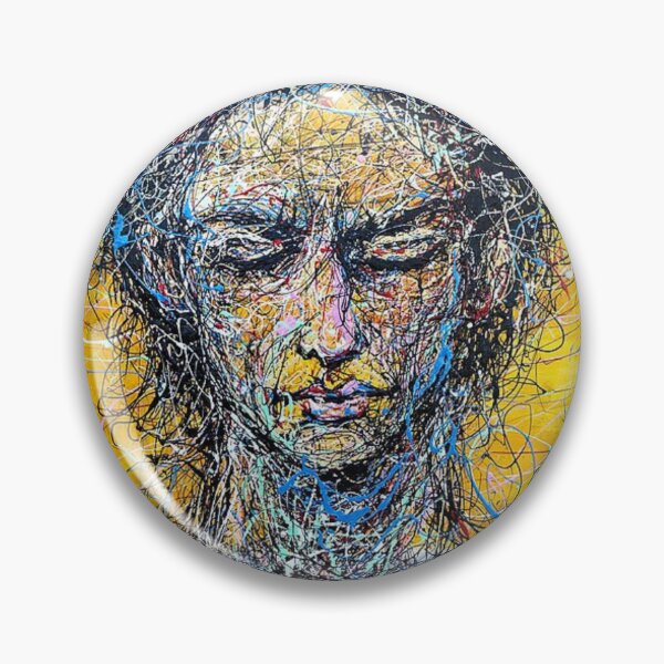 Item preview, Colorful man on yellow background designed and sold by E-Eden.
