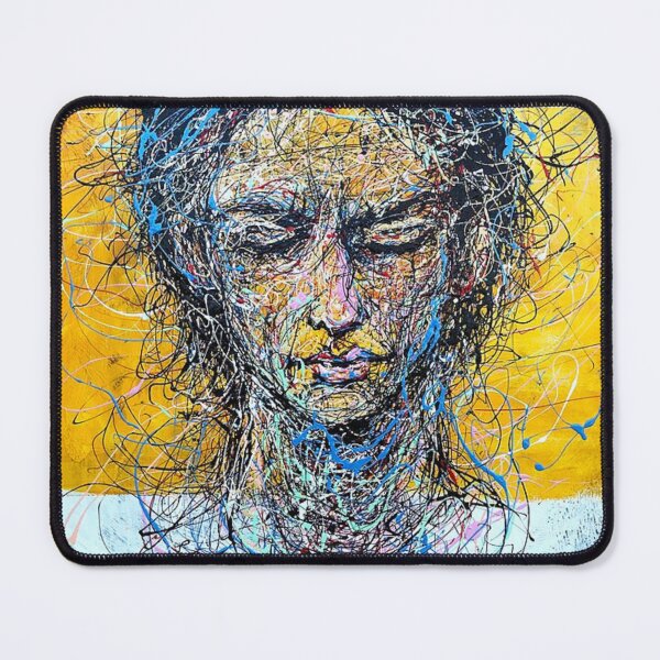 Item preview, Colorful man on yellow background designed and sold by E-Eden.