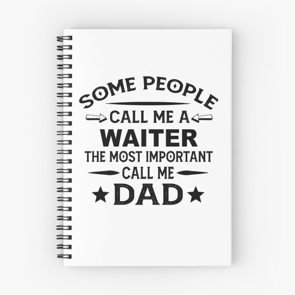 Item preview, waiter Father Dad T-shirt gift for father's Day waiter Dad Father's Day, waiter Dad Hudband Christmas Gift designed and sold by xlnv.
