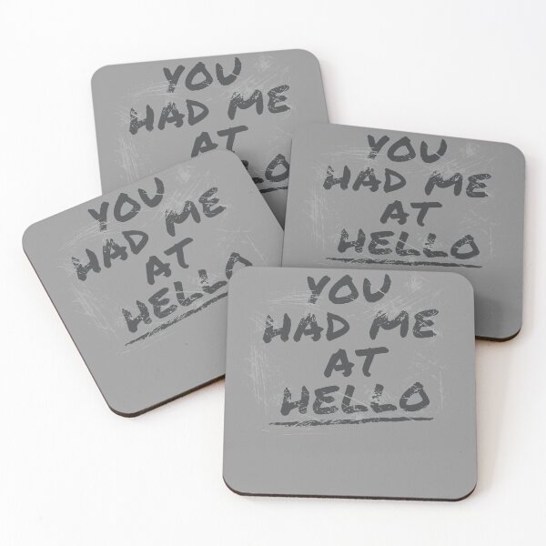 Item preview, You had me at hello designed and sold by Kaderab.