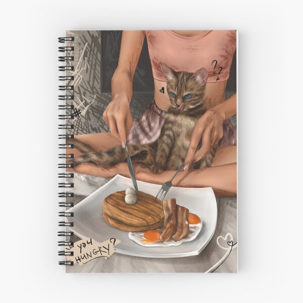 Item preview, Hungry cat designed and sold by Stellsa-art.