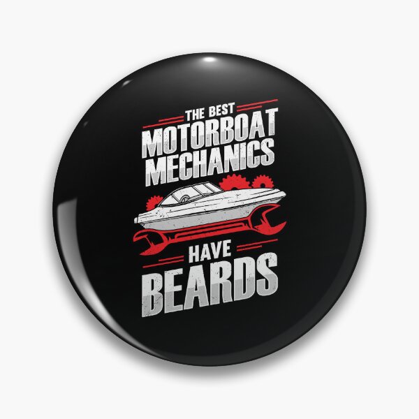 Item preview, The Best Motorboat Mechanics Have Beards designed and sold by Marcid95.