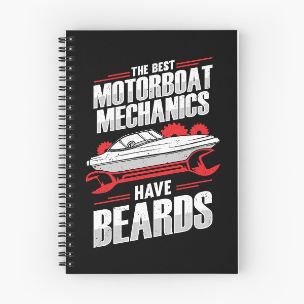 Item preview, The Best Motorboat Mechanics Have Beards designed and sold by Marcid95.