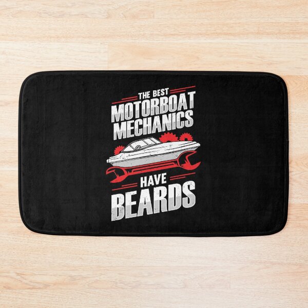 Item preview, The Best Motorboat Mechanics Have Beards designed and sold by Marcid95.