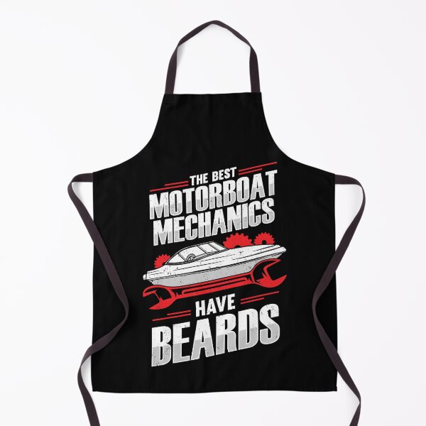 Item preview, The Best Motorboat Mechanics Have Beards designed and sold by Marcid95.