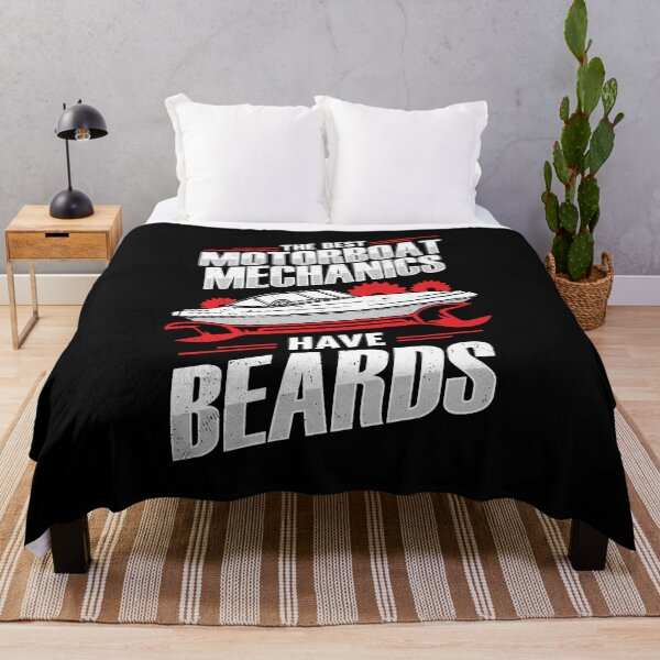 Item preview, The Best Motorboat Mechanics Have Beards designed and sold by Marcid95.