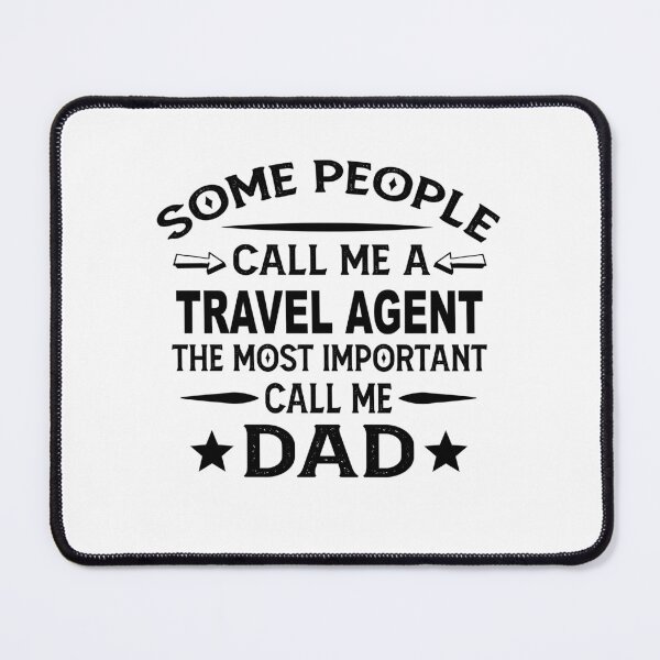 Item preview, travel agent Father Dad T-shirt gift for father's Day travel agent Dad Father's Day, travel agent Dad Hudband Christmas Gift designed and sold by xlnv.