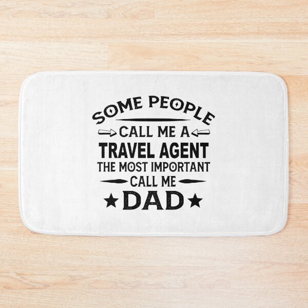 Item preview, travel agent Father Dad T-shirt gift for father's Day travel agent Dad Father's Day, travel agent Dad Hudband Christmas Gift designed and sold by xlnv.