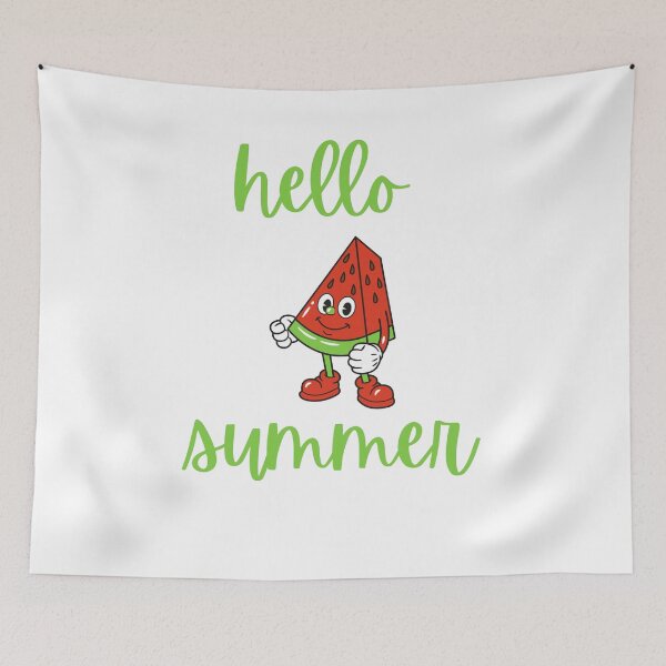 Artikelvorschau, Funny Watermelon Hello Summer Last Day Of School Vacation entworfen und verkauft von MagicSD Designs.